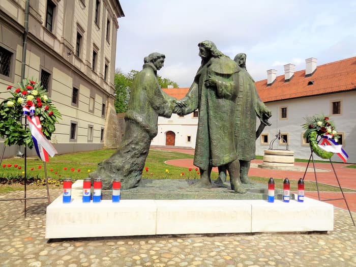 Commemorazione del 350º anniversario dell'esecuzione di Petar Zrinski e Frane Krsto Frankopan a Čakovec