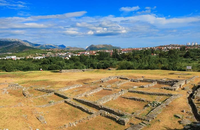 Carta delle città antiche e moderne della Dalmazia