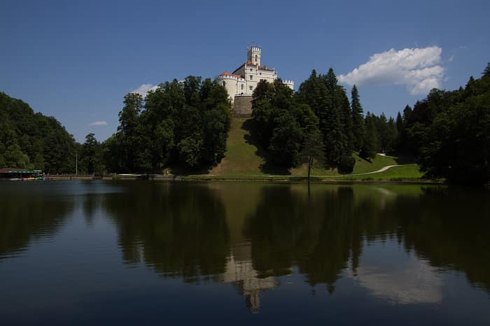 Schloss Trakošćan auf einem Foto von Andro Galinović