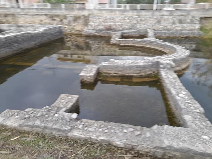 Another view of the Hollow Church ruins in Solin