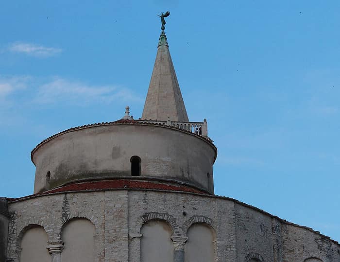 The round Church of St Donatus in Zadar