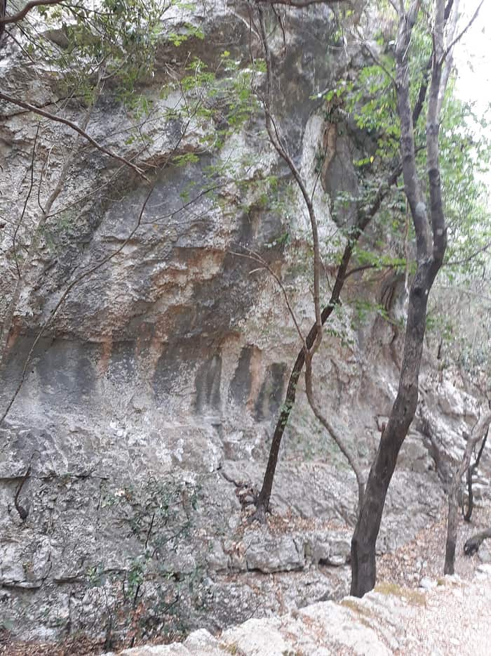 Dritte Ansicht der Eremitage Blaca, Februar 2022