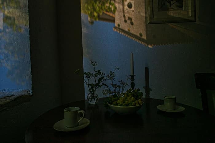 Camera oscura al Tvrdalj, fotografata da Vilma Matulić