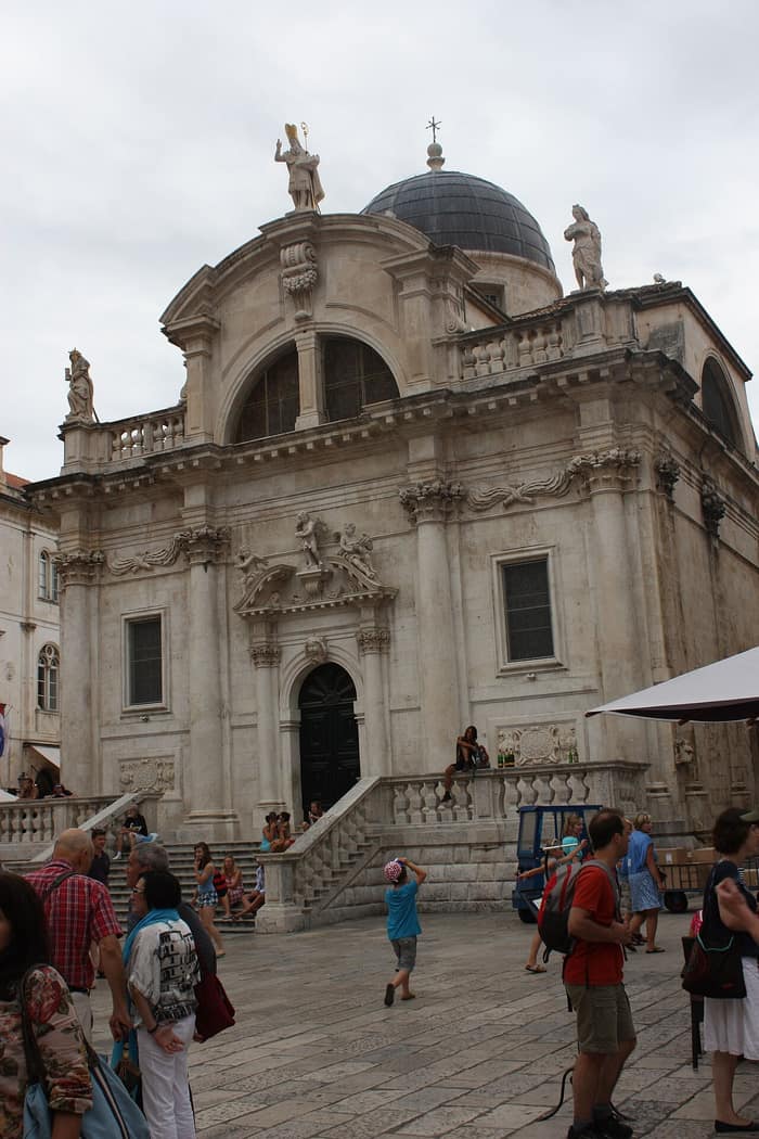 The Church of St Blaise in Dubrovnik, July 2011