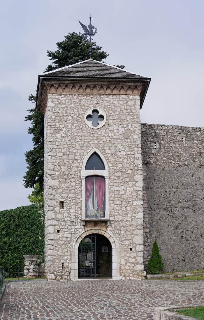 Trsat Castle in a photograph from 2014