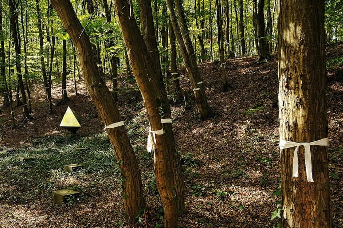 Dotrščina memorial park, another view of the site