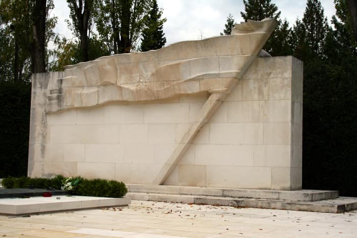 The Tomb of the People's Heroes at Mirogoj cemetery in Zagreb