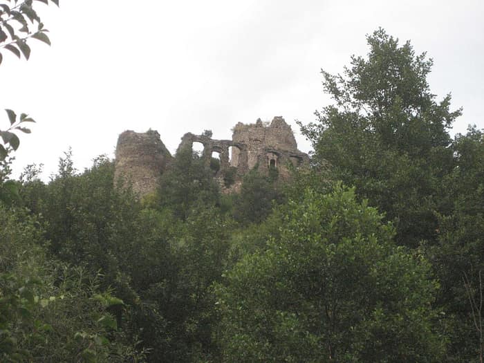 Blick auf Gvozdansko in Mittelkroatien