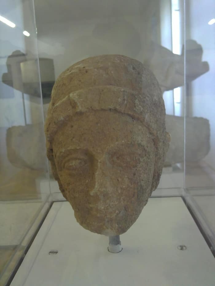 Figure of a Histrian man, a depiction of the ancient people of Istria who lived at Nesactium