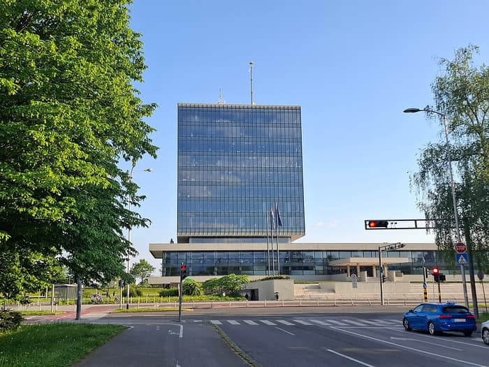 Kockica vista da via Marohnićeva, 2025