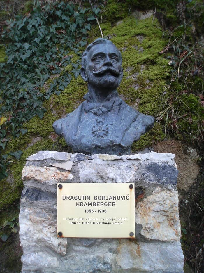 Ritratto del paleontologo Dragutin Gorjanović-Kramberger