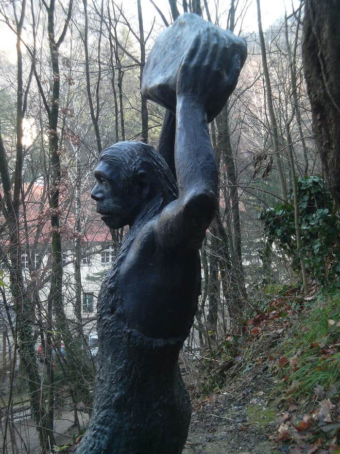 Un altro scorcio del sito di Krapina sulla collina di Hušnjak