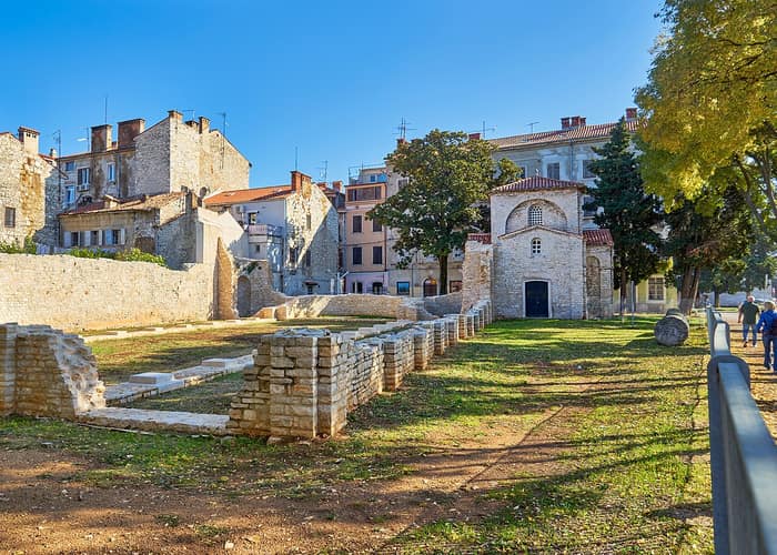 Chapel of St Mary Formosa in Pula, exterior view