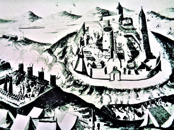 Povijesni prikaz opsade Cetina 1790.