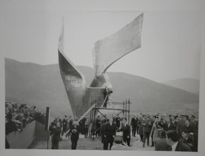 The opening ceremony of the Monument to the Victory of the People of Slavonia