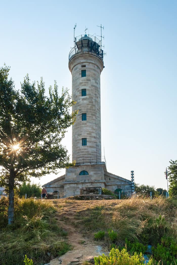 Der Leuchtturm am Kap Savudrija in Istrien