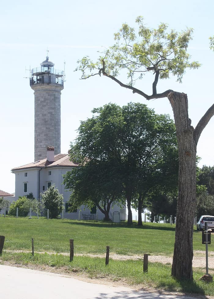 Leuchtturm von Savudrija, dritte Ansicht des Turms