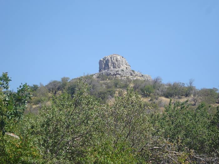 Ostrovica Fortress seen from the west